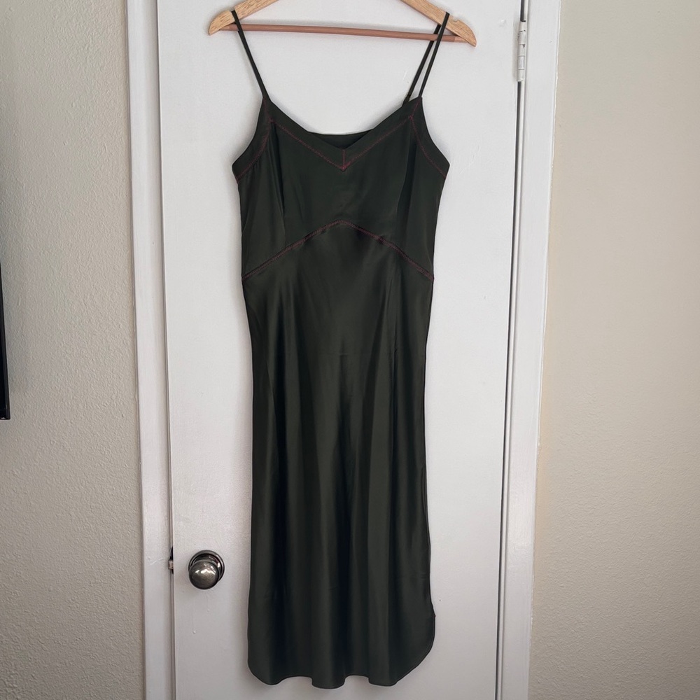 Figue Carolyn Silk Slip Dress Size XS